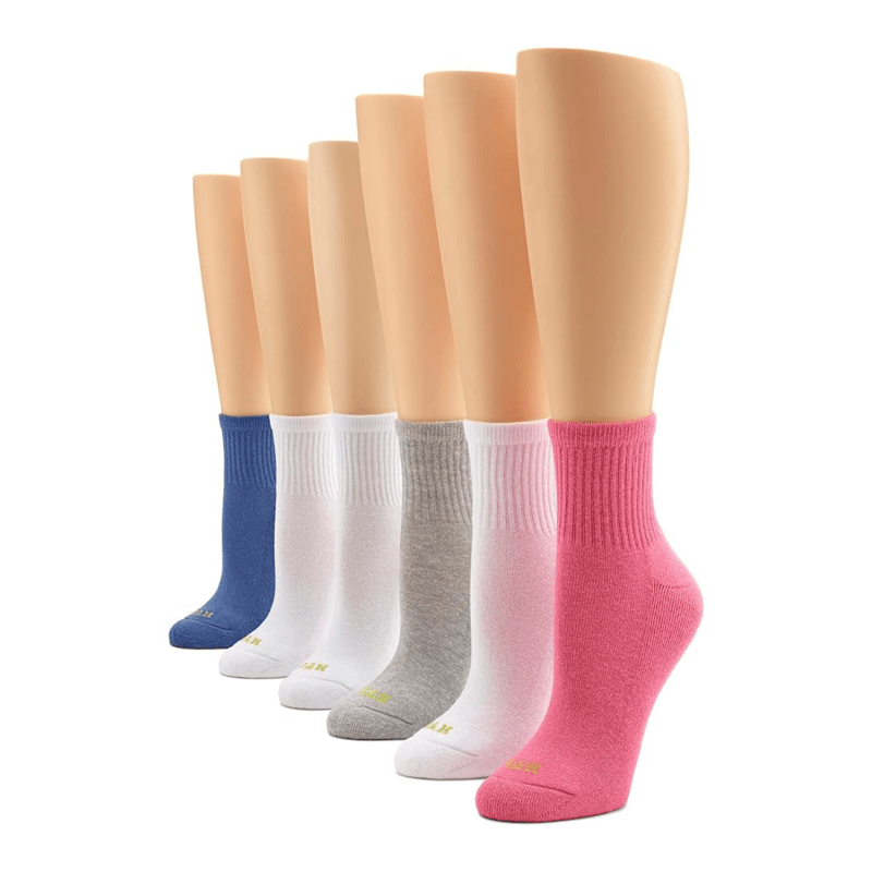 Hue Crew Socks Rival Aritzia Tna Socks & They're Down to $2 on Amazon