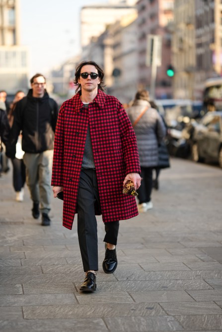 A guest in Milan, Italy.