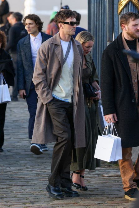 Nicholas Hoult in Paris, France.