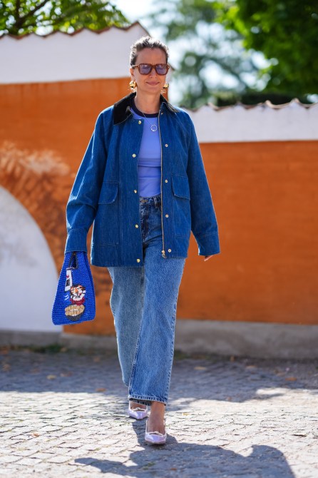 how to style a jean jacket