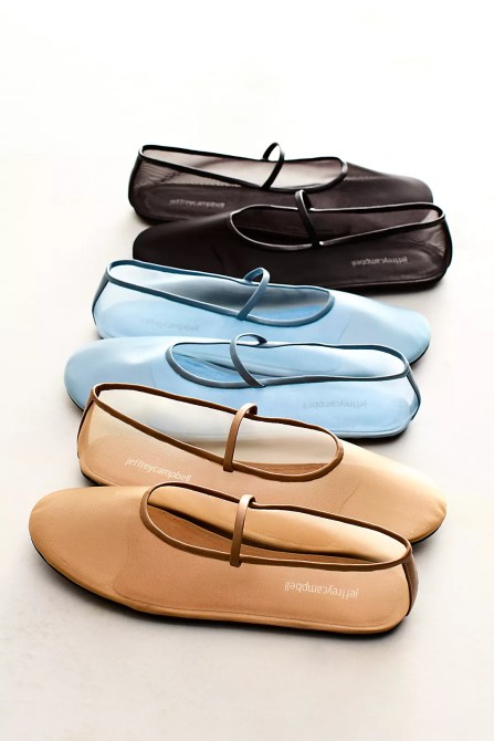 Jeffrey Campbell Moira Mesh Flats