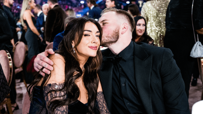 Zach Bryan and Brianna Chickenfry