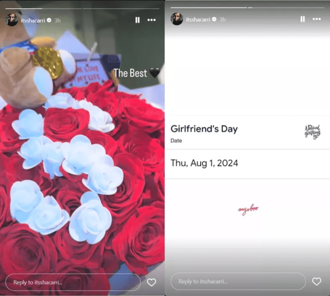 Sha'Carri Richardson's mystery partner