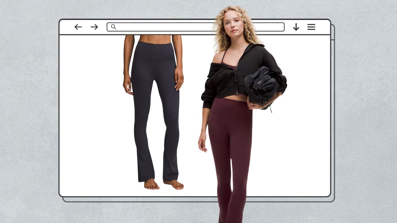 The best Lululemon flared leggings