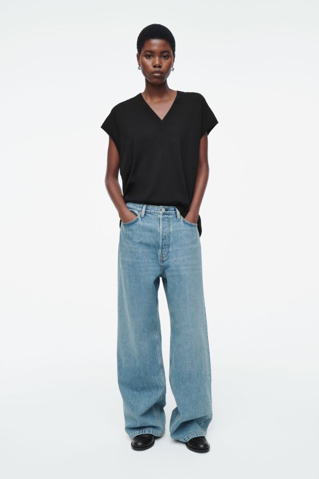COS volume wide-leg jeans