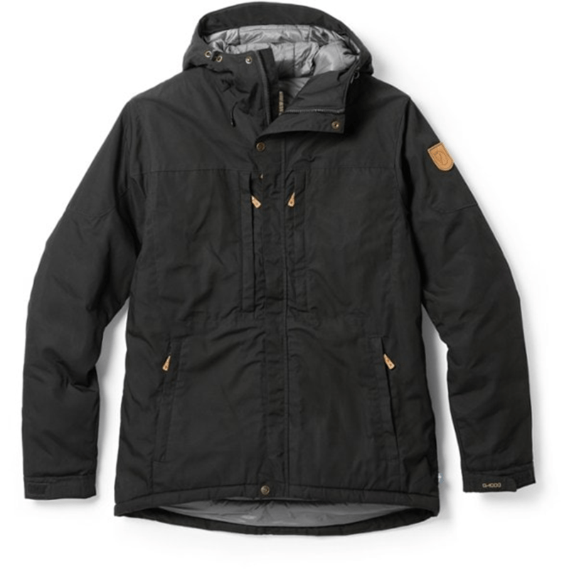 Fjällräven Skosgo Padded Insulated Jacket in black