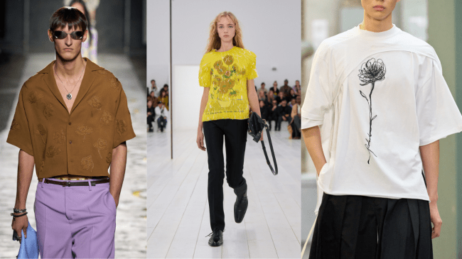 Versace, Loewe, Peter Do.