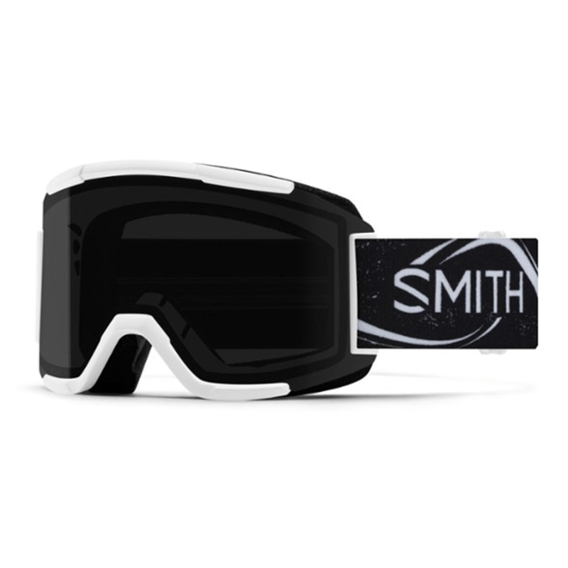 Smith Squad ChromaPop Snow Goggles in white and black