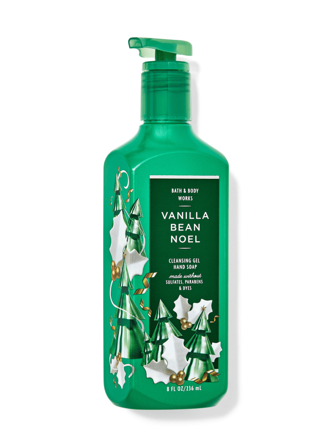 Bath & Body Works Vanilla Bean Noel Cleansing Gel Hand Soap