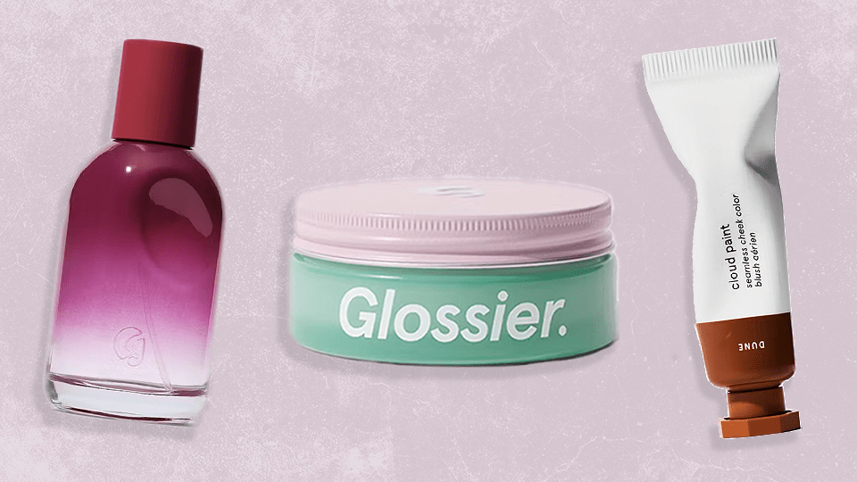 Glossier Rêve, After Baume, and Cloud Paint for Glossier's Black Friday 2024 sale.