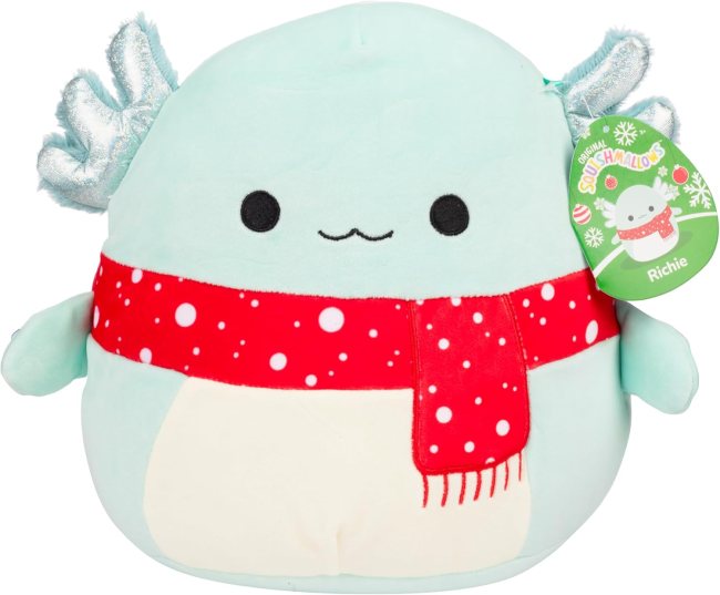 An axolotl squishmallow