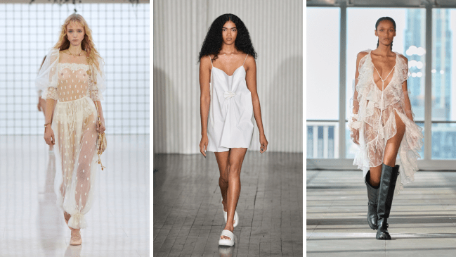 chloe, kate barton, aknvas spring/summer 2025 runway