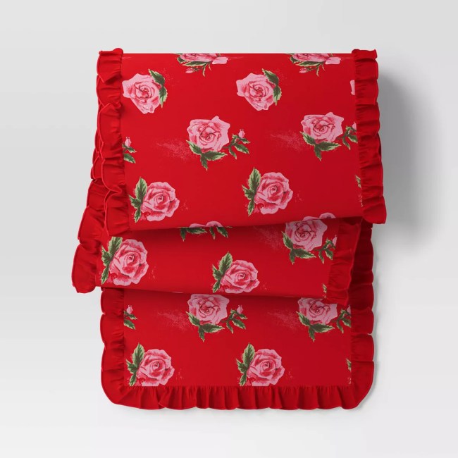 Threshold Roses Table Runner