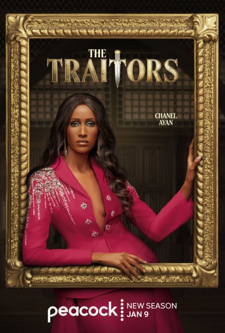 THE TRAITORS -- "Character Portraits" -- Pictured: Chanel Ayan