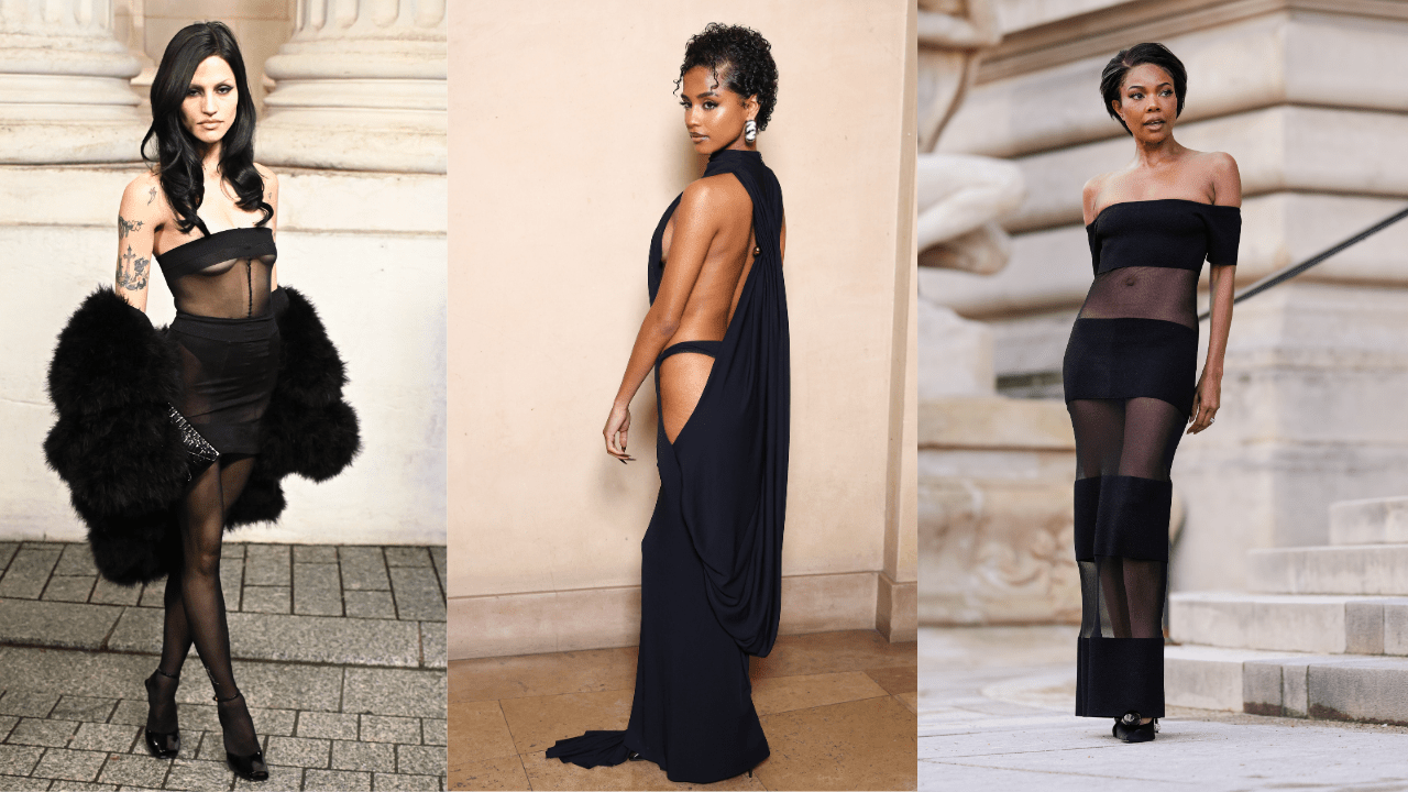 Celebrities Are Naked at Paris Fashion Week: From Tyla to Gabriette