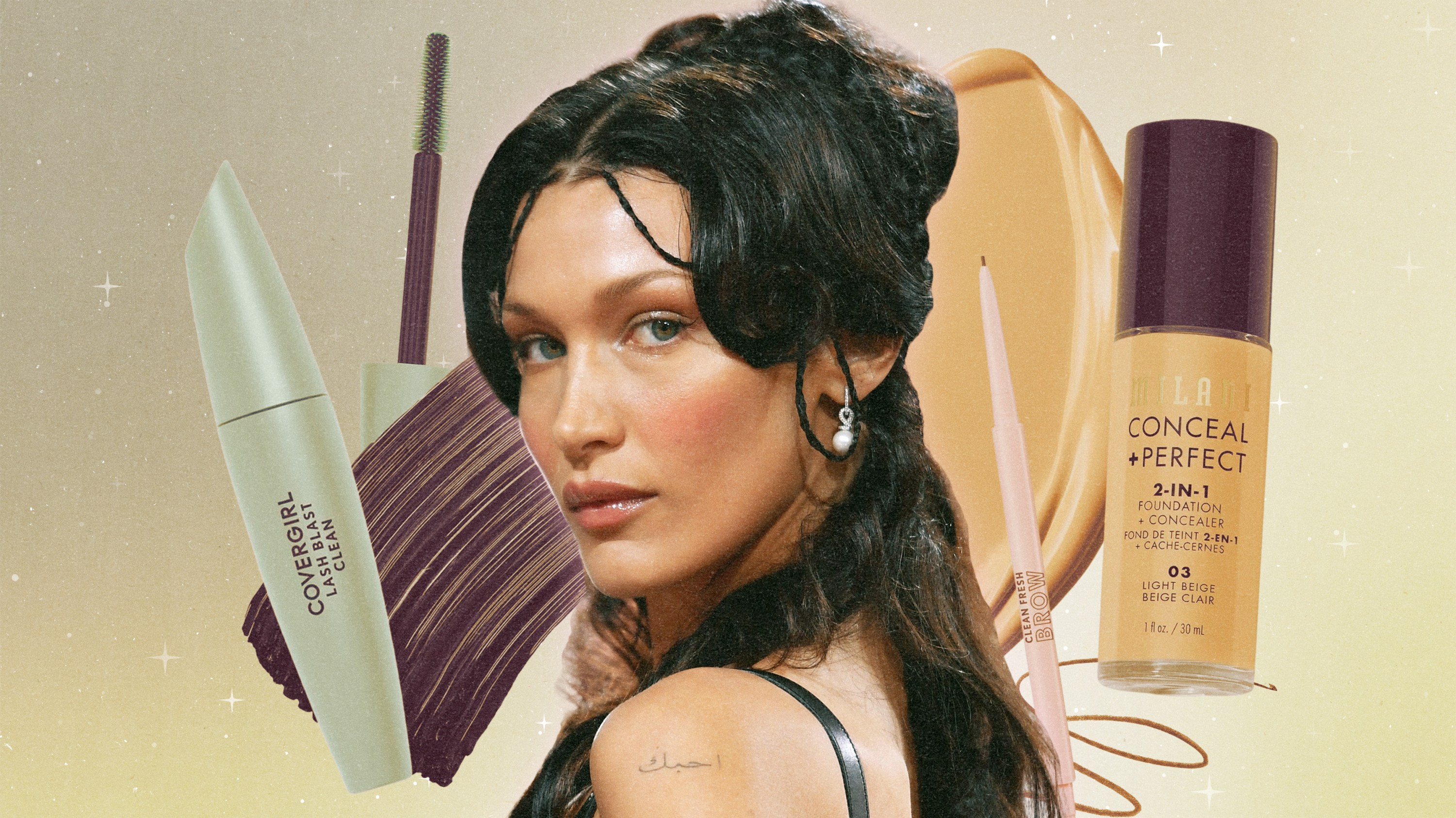 Bella Hadid and Beauty Products