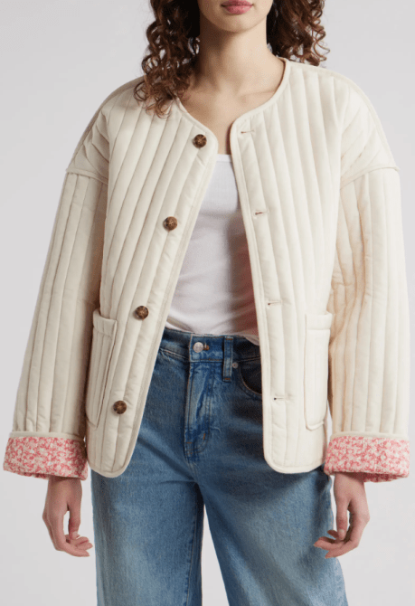 Lucky Brand Reversible Quilted Jacket