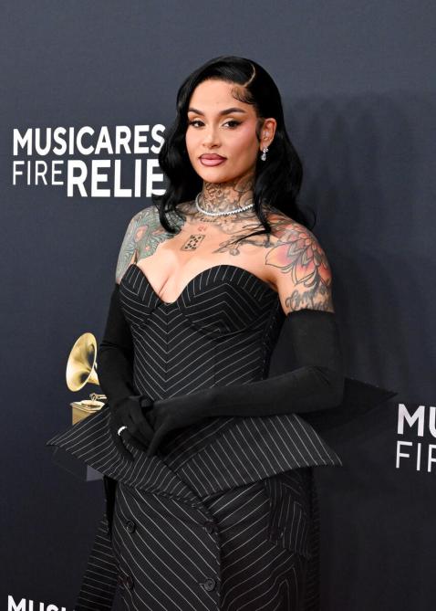 Kehlani at the 2025 Grammys.