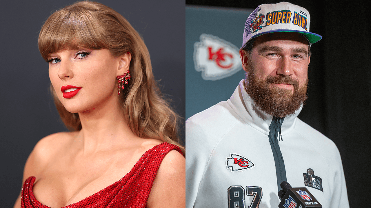 Taylor Swift and Travis Kelce