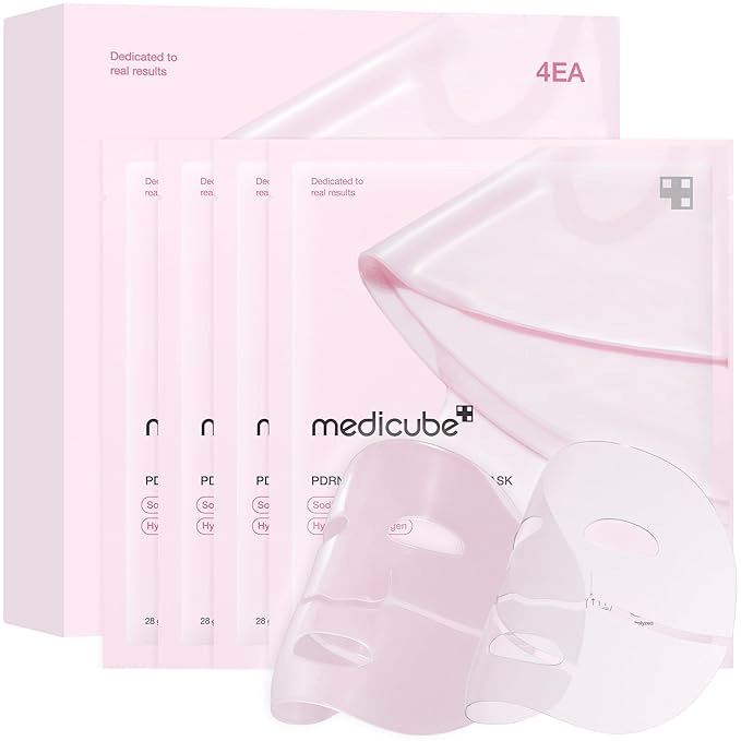 Medicube’s PDRN Pink Collagen Gel Mask (4-Pack)