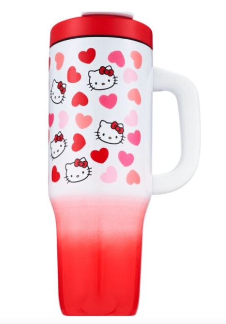 zak! Hello Kitty Hearts Stainless Steel Tumbler