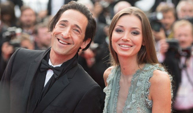 Lara Lieto and Adrien Brody