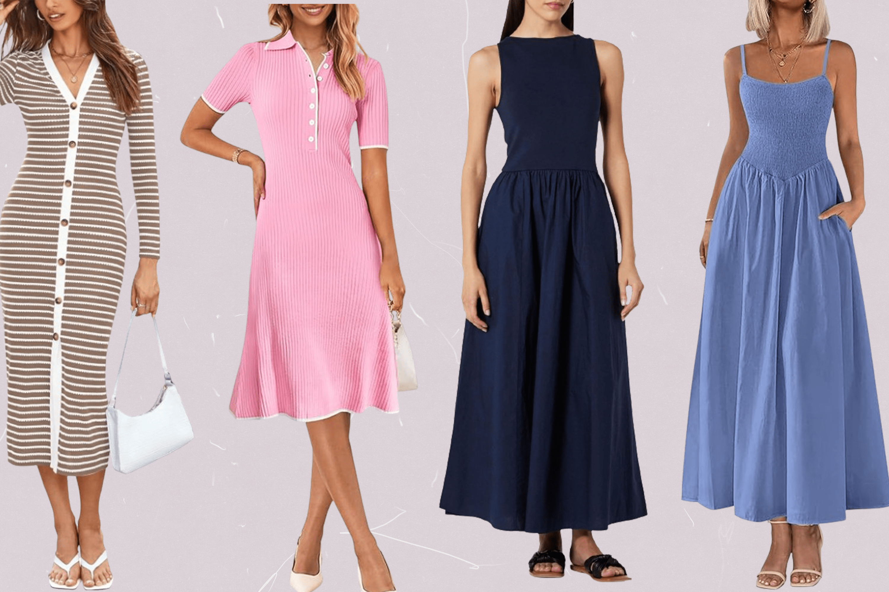 spring dresses for the office on amazon