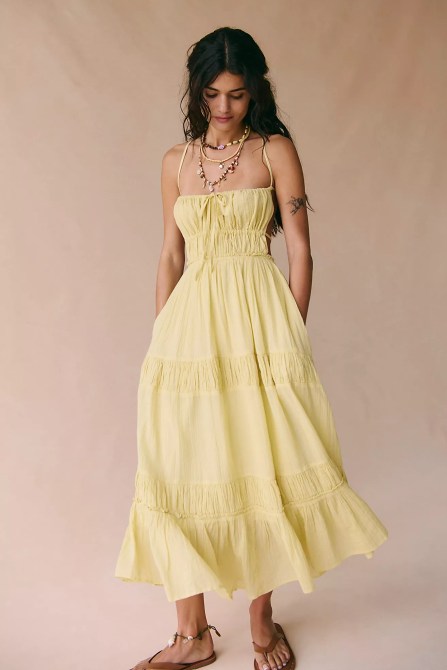 Taking Sides Maxi Dress