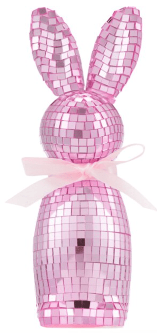 Cottondale Easter Disco Bunny Decor, Pink