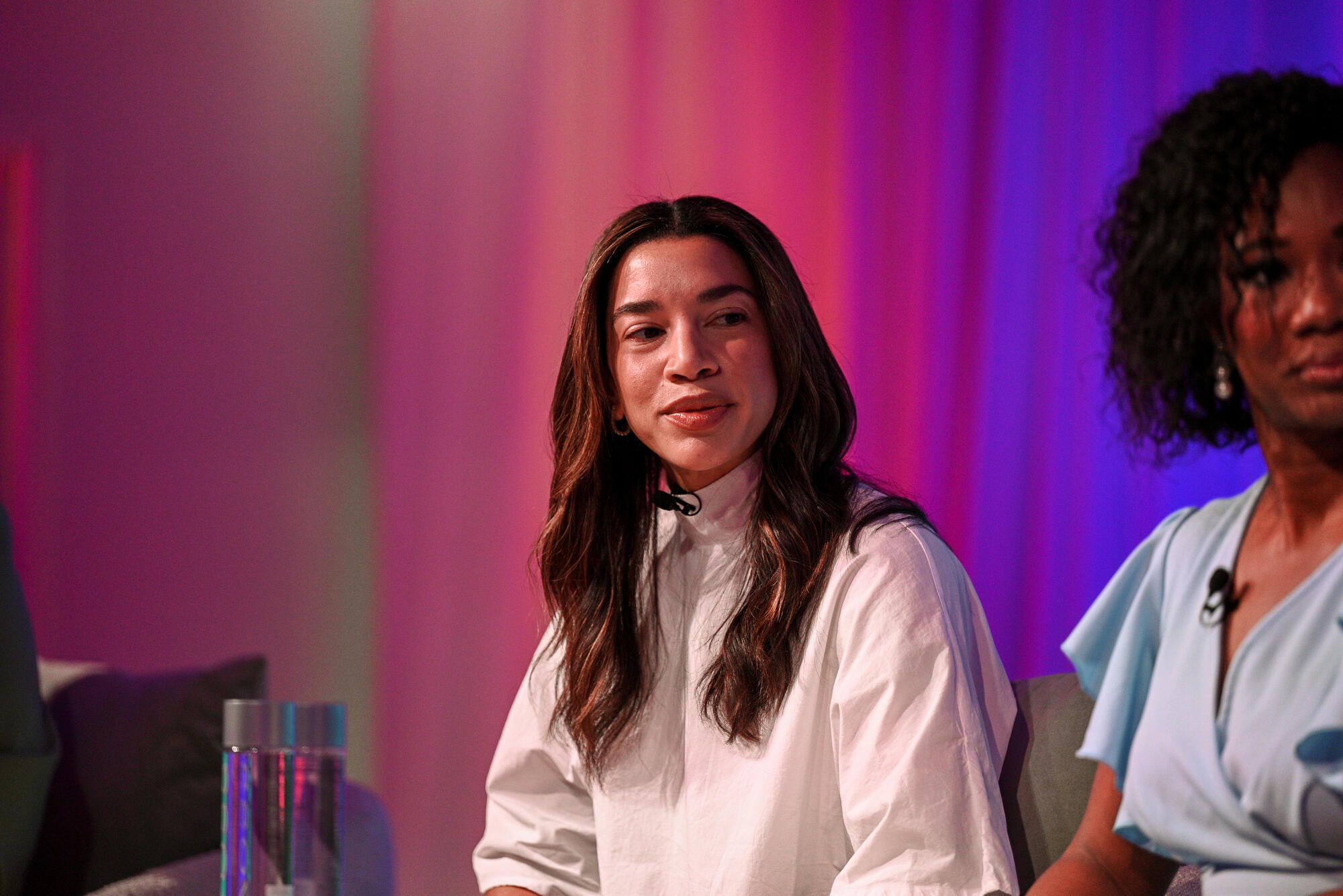 Hannah Bronfman at the SHE Media Co-Lab  "Whole Life Health" at SXSW 2025 on March 08, 2025 in Austin, Texas.