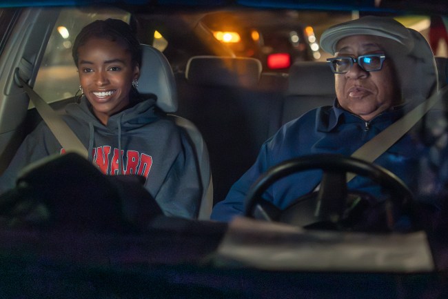 FOREVER. (L to R) Lovie Simone as Keisha Clark and  Barry Shabaka Henley as George in Episode 102 of Forever.