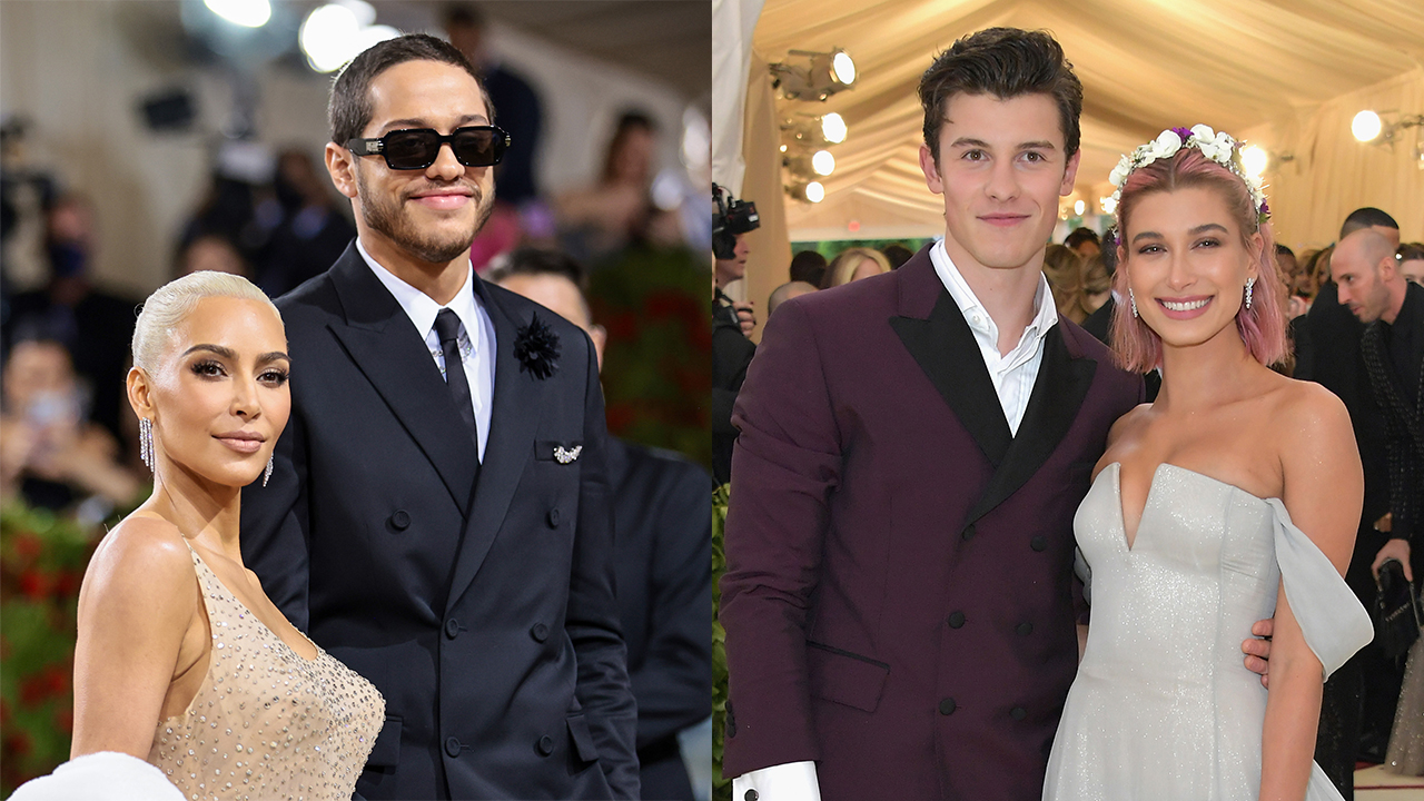 Kim Kardashian, Pete Davidson, Shawn Mendes, Hailey Bieber