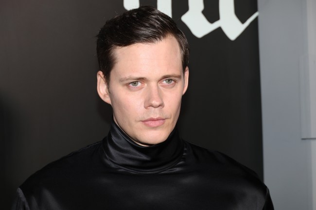 HOLLYWOOD, CALIFORNIA - DECEMBER 12: Bill Skarsgård attends the Los Angeles premiere of Focus Features' "Nosferatu" at TCL Chinese Theater on December 12, 2024 in Hollywood, California.