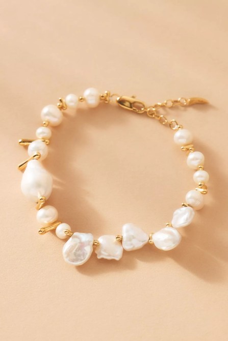 Missoma Mixed Pearl Statement Beaded Bracelet