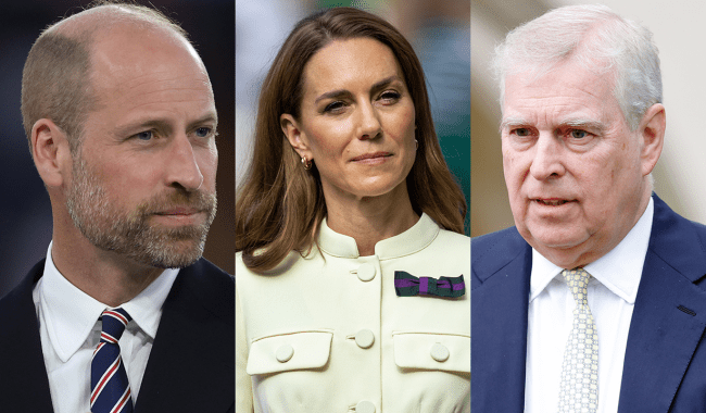 Prince William, Kate Middleton, Prince Andrew