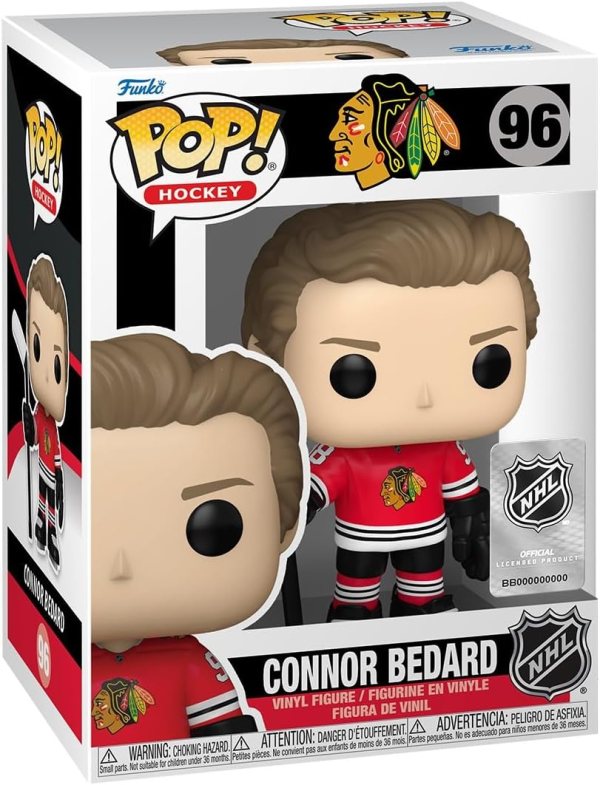 Funko POP! NHL: Blackhawks - Connor Bedard - Collectable Vinyl Figure