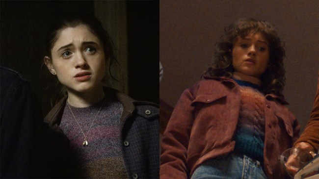 Natalia Dyer as Nancy in Stranger Things