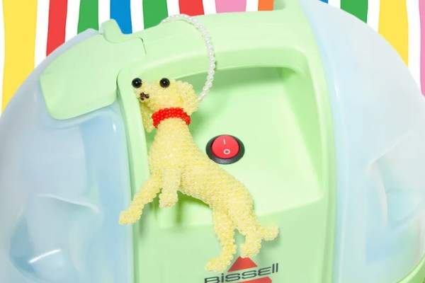 Bissell x Susan Alexandra Made Bag Charms for the Little Green Machine