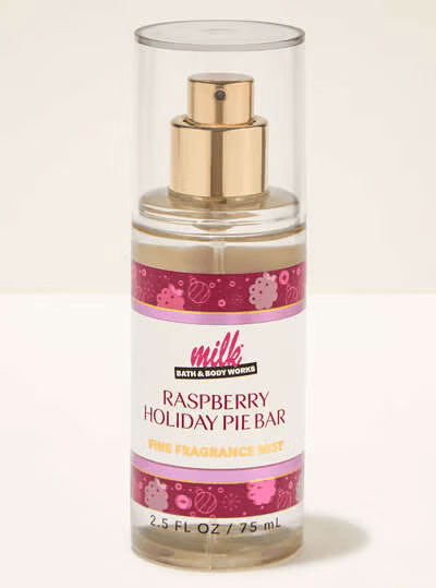 Raspberry Holiday Pie Bar mist