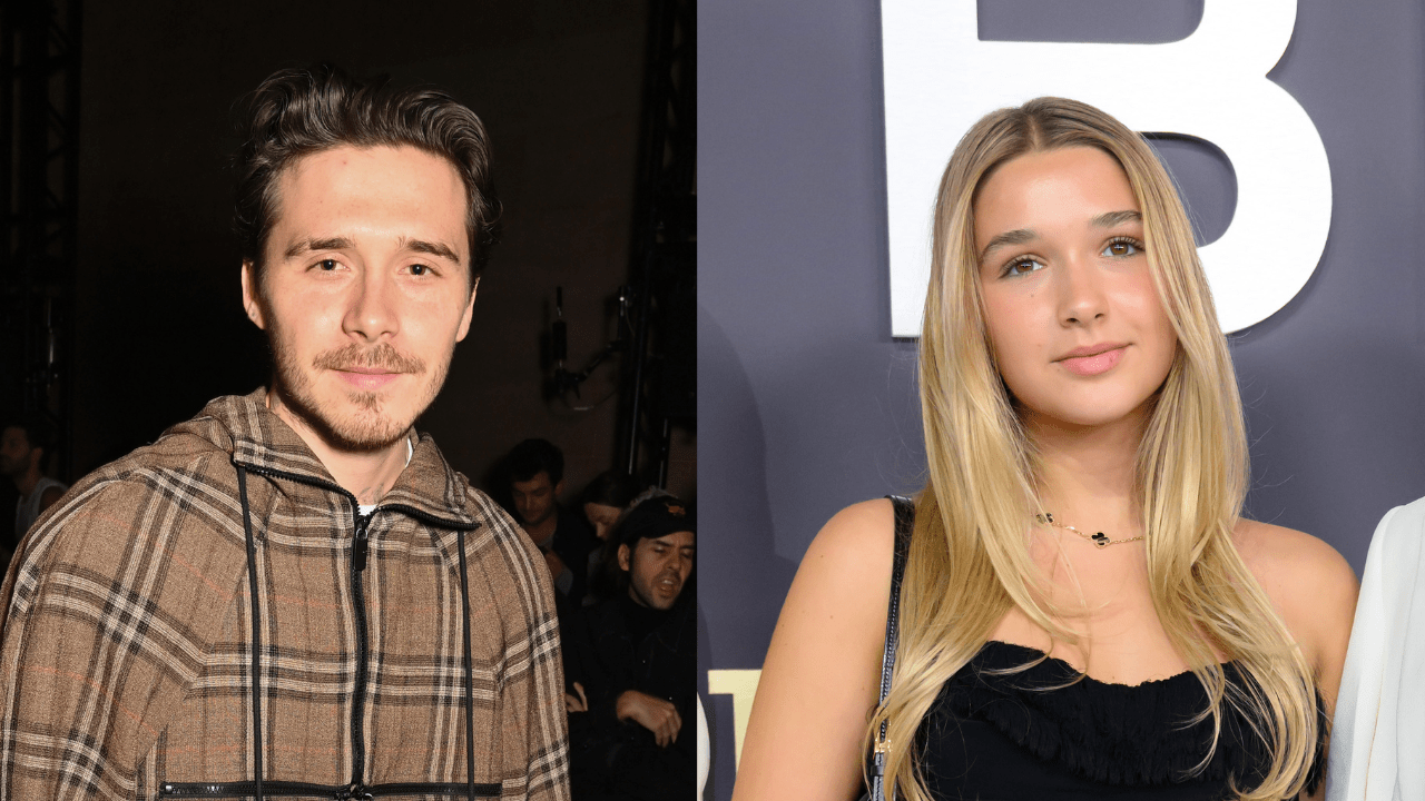 Brooklyn and Harper Beckham