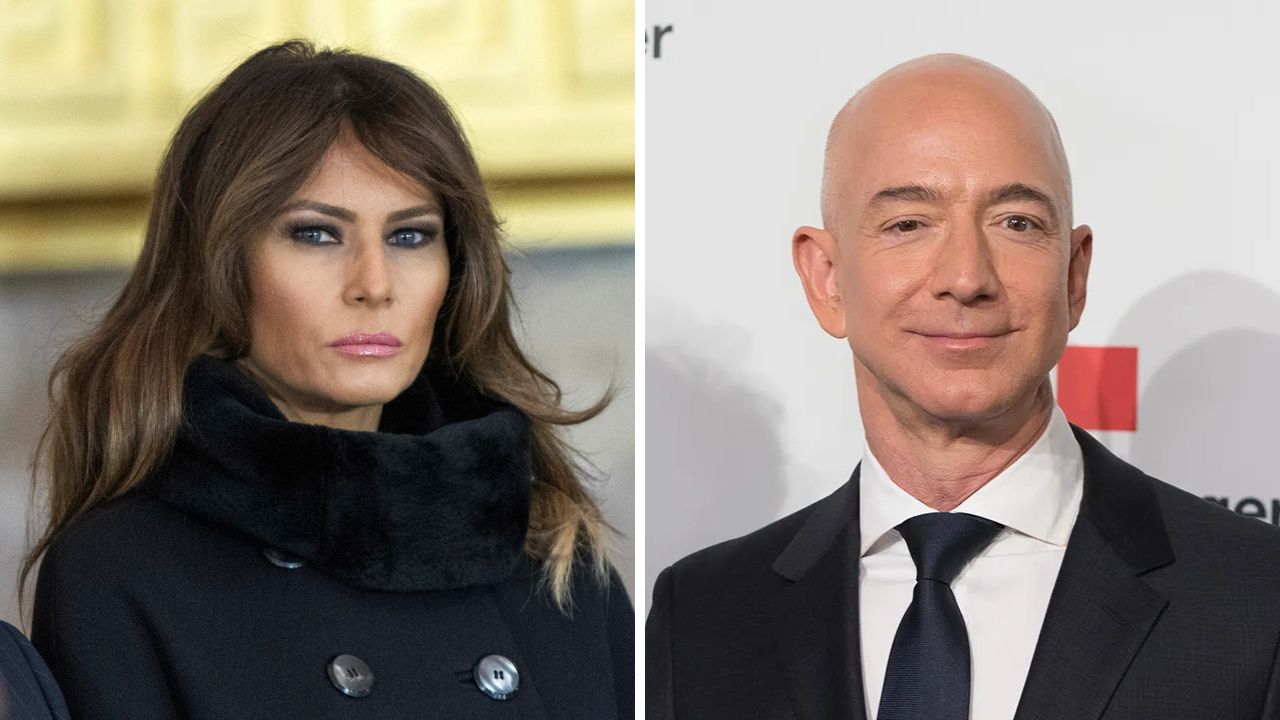 Melania Trump, Jeff Bezos