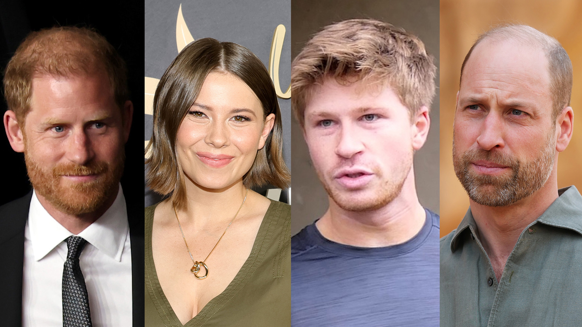 Prince Harry, Bindi Irwin, Robert Irwin, Prince William