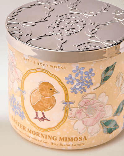Bath & Body Works Easter Morning Mimosa 3-Wick Candle