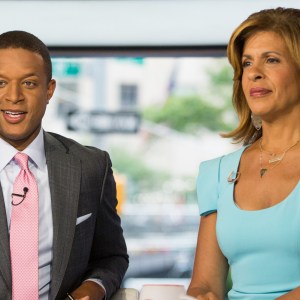 Craig Melvin and Hoda Kotb