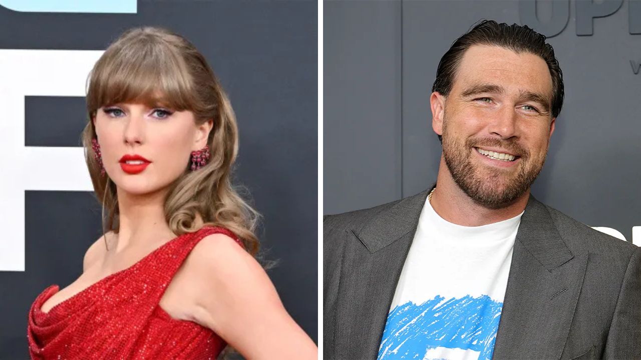 Taylor Swift and Travis Kelce